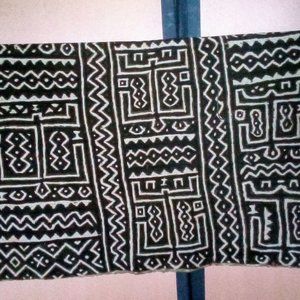 Hand dyed Mali Mud Cloth